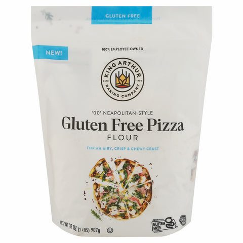 King Arthur Baking Company Gluten Free Pizza Flour 32 oz - 4 Pack