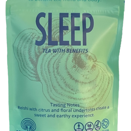 Reishi & Health SLEEP Tea with Reishi Mushroom Tea Bags - 1 OZ 12 Pack