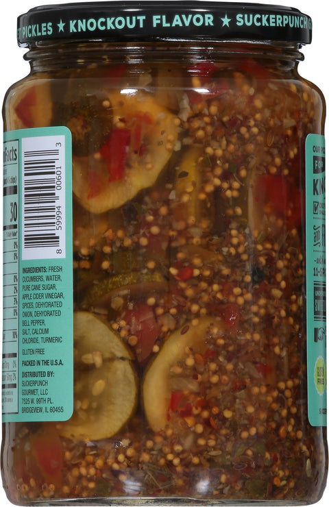 Suckerpunch Spicy Bread N' Butter Pickle 24 FZ