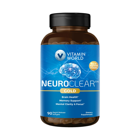 Vitamin World Usa NeuroClear Gold Plus - 90 CT 24 Pack