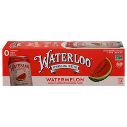 Waterloo Watermelon Sparkling Water - 144 FZ 2 Pack
