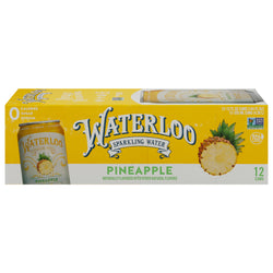Waterloo Sparkling Water Pineapple - 144 FZ 2 Pack