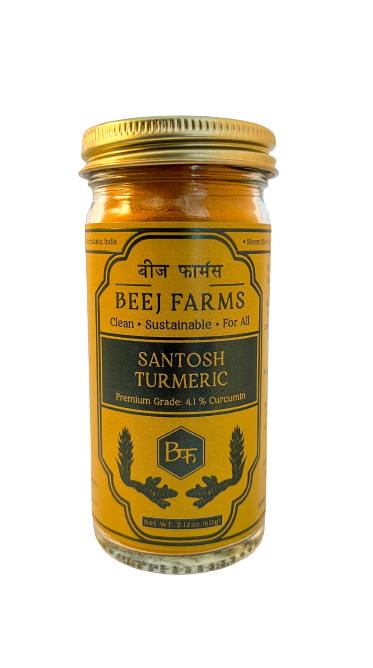 Beej Farms Santosh Turmeric - 2.12 OZ 12 Pack