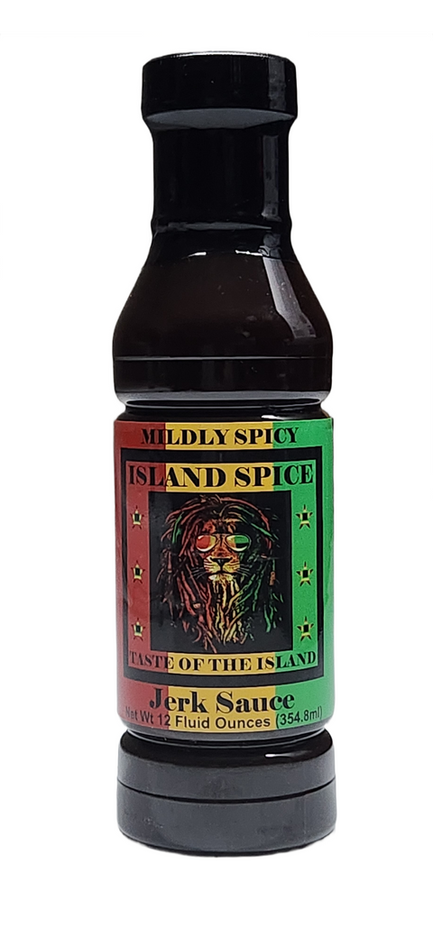 Island Spice Jamaican Restaurant Taste of the Island Jerk Sauce - 12 FL OZ 6 Pack