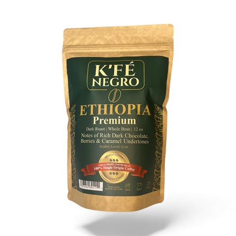 K'Fe NeGRO Ethiopia Premium - 12 OZ 20 Pack