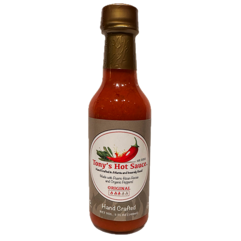 Tony's Hot Sauce Company Original Hot Sauce - 5 FL OZ 12 Pack