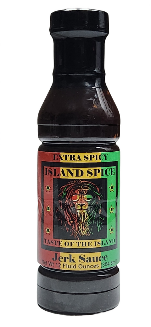Island Spice Jamaican Restaurant Taste of the Island Jerk Sauce - 12 FL OZ 6 Pack