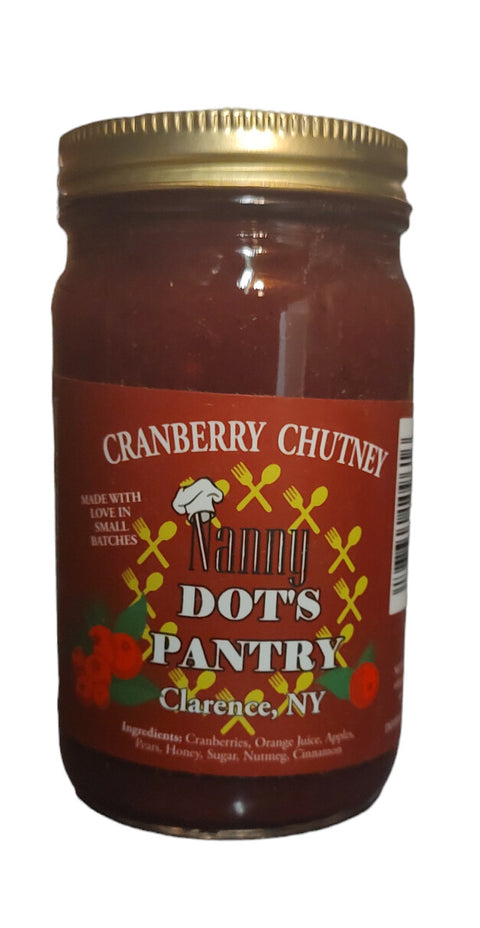 Dots Pantry Cranberry Chutney - 16 OZ 12 Pack