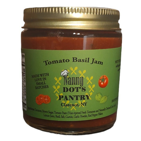 Dots Pantry Tomato Basil Jam - 16 OZ 12 Pack