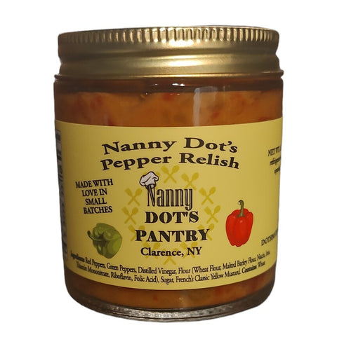 Dots Pantry Nanny Dots Pepper Relish - 16 OZ 12 Pack