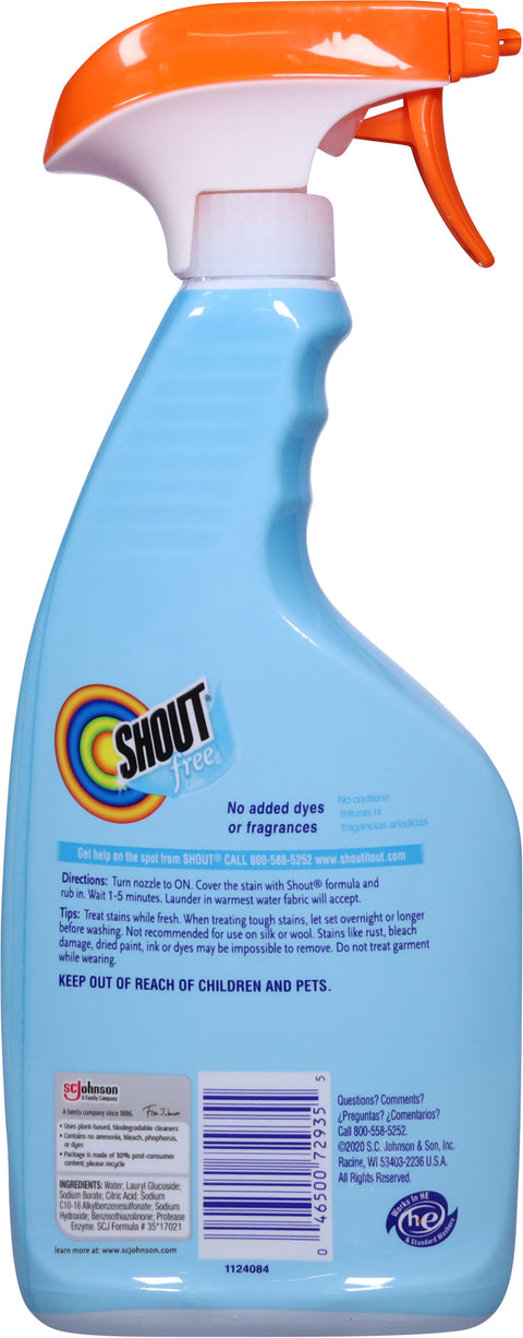 Shout Free Laundry Stain Remover 22 fl oz