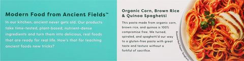 Ancient Harvest Organic Gluten-Free Spaghetti 8 OZ