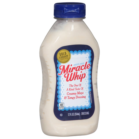 Kraft Spread Miracle Whip Squeeze 12 FZ