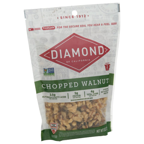 Diamond Chopped Walnuts 8 OZ