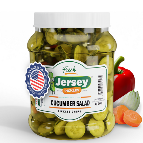 Pickled Cucumber Salad (sweet)