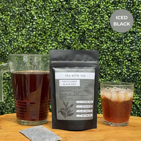 Tae's Classic Black Iced Tea Pouch
