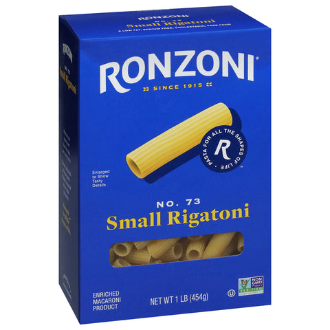 Ronzoni Small Rigatoni 16 OZ