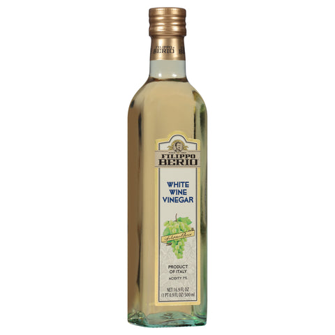 Filippo Berio White Wine Vinegar 16.9 FZ