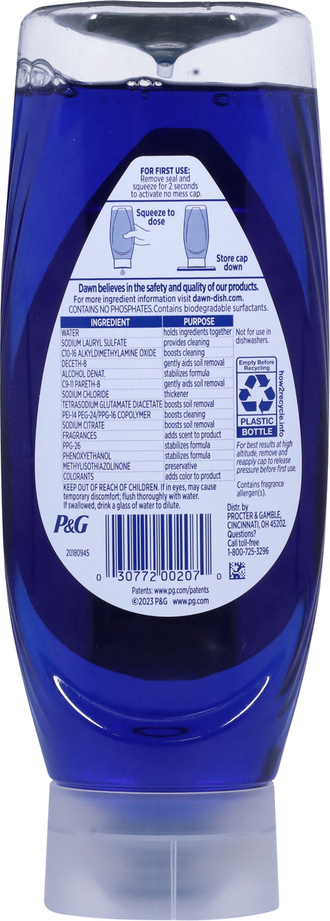 Dawn Refreshing Rain Dishwashing Liquid 18 FZ