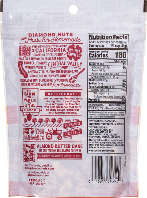 Diamond Sliced Almonds 6 OZ