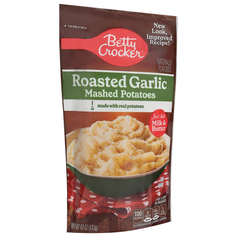 Betty Crocker Roasted Garlic Mashed Potatoes 4 OZ