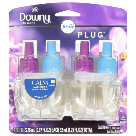 Febreze Plug Downy Infusions Calm Oil Refill 1.75 FZ