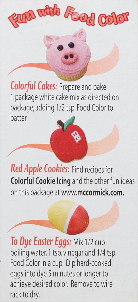 McCormick Food Color Red 1 FZ