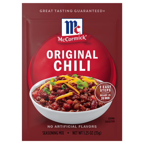 McCormick Seasoning Mix Chili - 1.25 OZ 24 Pack