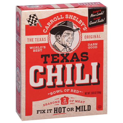 Carroll Shelby's Chili Kit Mix 3.65 OZ