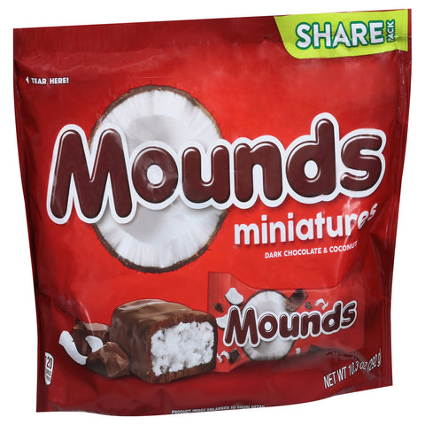 Mounds Dark Chocolate & Coconut Candy Bar 10.3 OZ