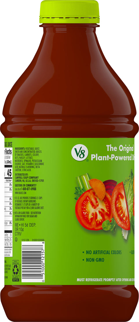 V8 100% Vegetable Juice Low Sodium 46 FZ
