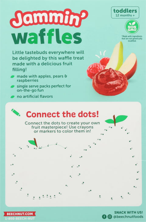 Beech-Nut Toddlers (12 Months+) Jammin' Pear Raspberry Waffles 5