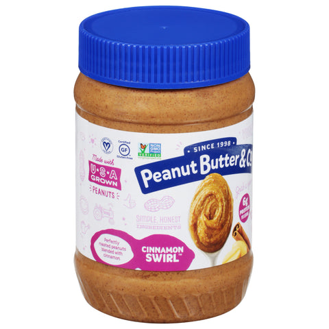 Peanut Butter & Co. Cinnamon Swirl Peanut Butter Spread 16 OZ