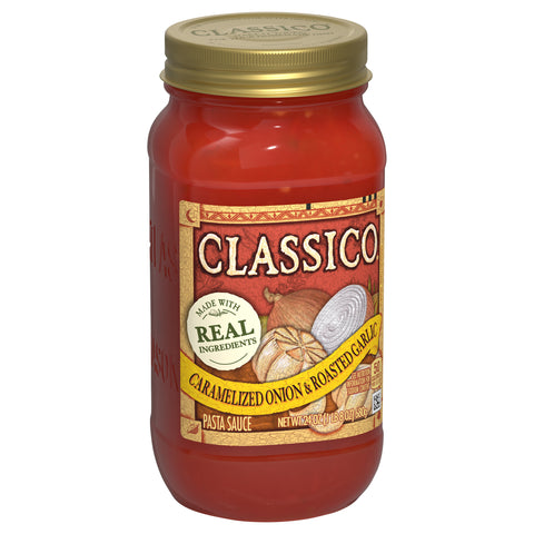 Classico Sauce Pasta Caramelized Onions & Roasted Garlic 24 OZ
