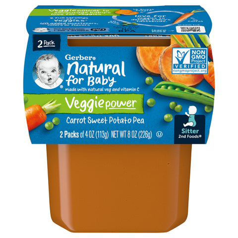 Gerber 2nd Foods Mixed Vegetables 8 OZ