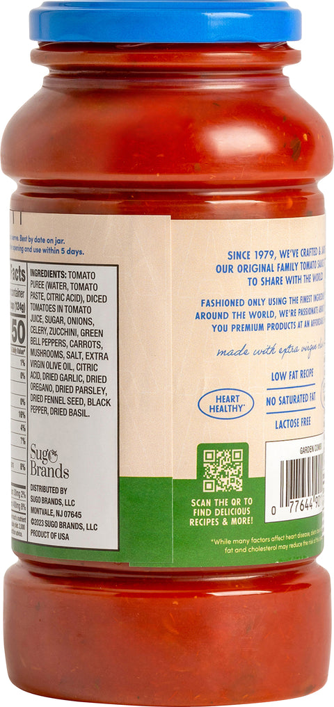 Francesco Rinaldi Pasta Sauce Chunky Garden Combo 24 OZ