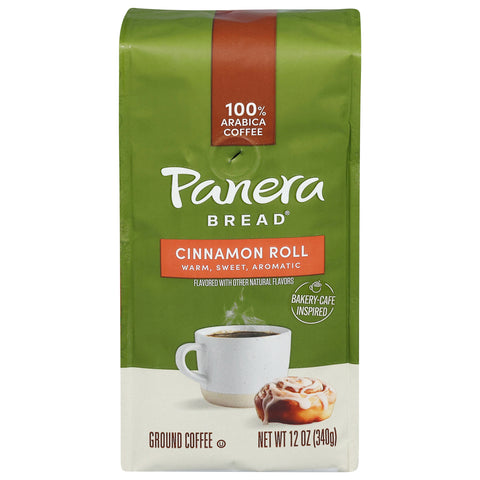 Panera Bread Ground Cinnamon Roll Coffee 12 oz - 6 Pack