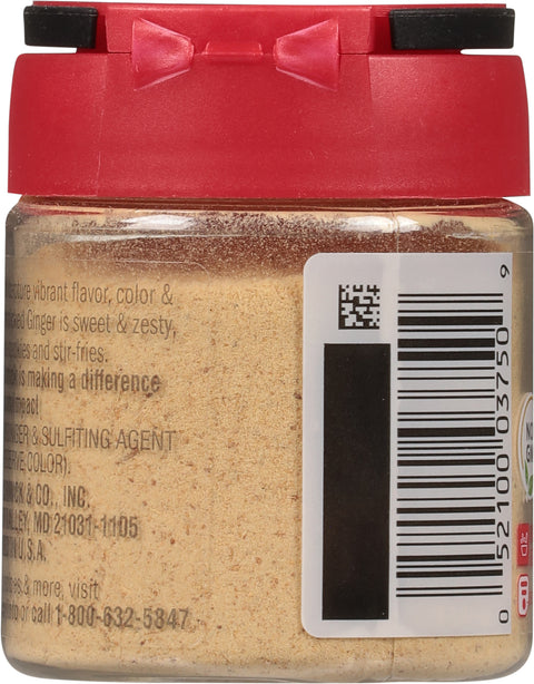 McCormick Ground Ginger - 0.7 OZ 6 Pack