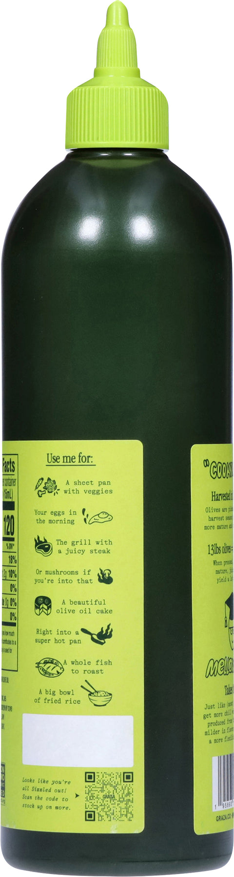 Graza Sizzle Extra Virgin Olive Oil 25.3 FZ