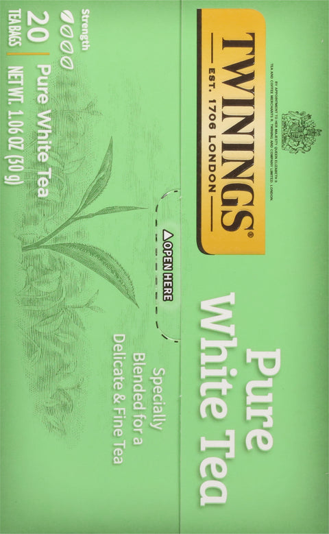 Twinings 100% Pure White Tea 20 CT