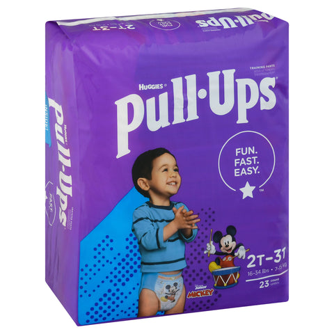 Pull-Ups Boys' Potty Training Pants, 2T-3T (16-34 lbs), 23 Count