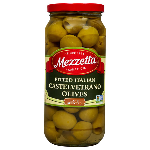 Mezzetta Pitted Castelvetrano Olives 8 OZ
