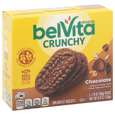 Belvita Breakfast Biscuit Chocolate 8.8 OZ