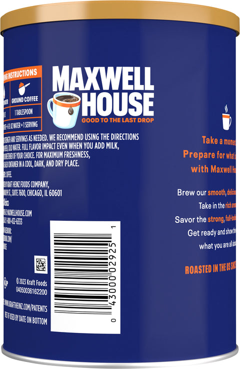 Maxwell House Coffee Ground Breakfast Blend 11 OZ