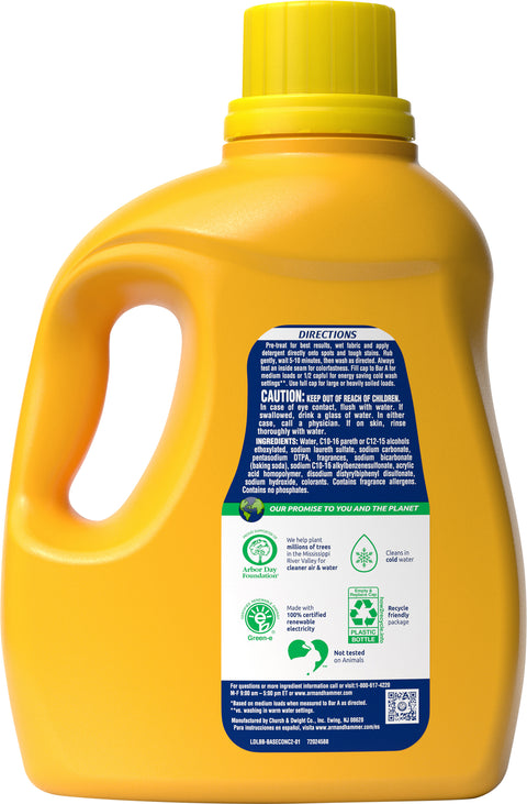 Arm & Hammer Clean Burst Liquid Detergent 105 FZ