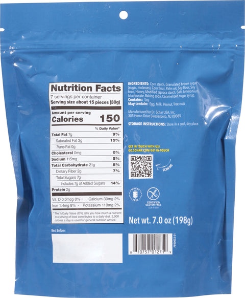 Schar Gluten-Free Honeygrams Mini 7.0 oz