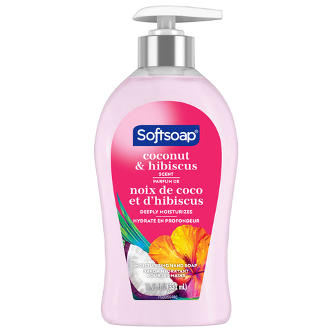 Softsoap Coconut & Hibiscus Liquid Hand Soap 11.25 FZ
