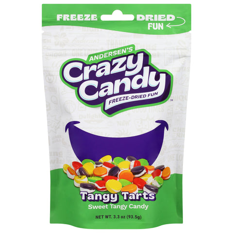 Crazy Candy Tangy Tarts Candy 3.3 oz - 12 Pack