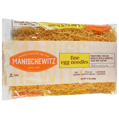 Manischewitz Fine Egg Noodles 12 OZ