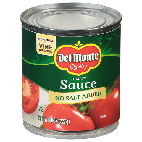 Del Monte Tomatoes Sauce No Salt Added 8 OZ